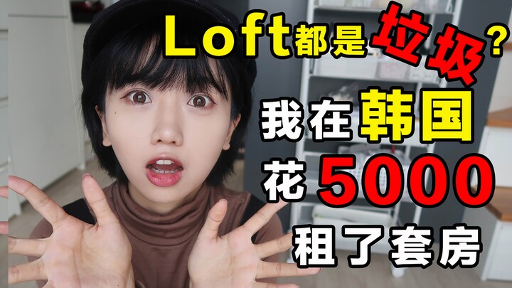在首尔月租5000Loft长什么样，女孩梦中情房
