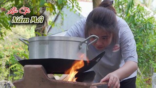 GÀ ĐI BỘ NẤU LẨU CÙNG NẤM MỐI | Chuyện Phương Kể • Tập 148