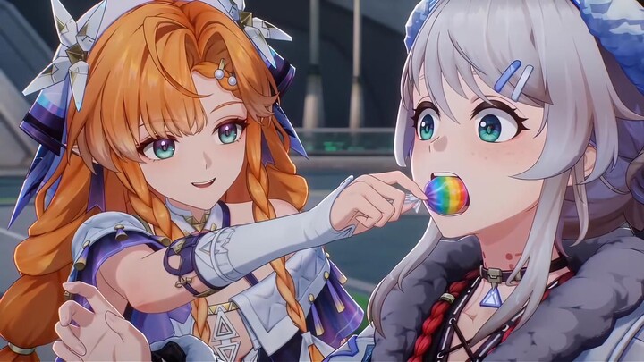 “ลูกกวาดนี้กินแล้วติดใจ ได้พลังเลย!” 【อนิเมะเมี่ยงเชา】