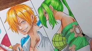 norridzuan art || กลุ่มโจรสลัดหมวกฟาง สลับเพศ #4