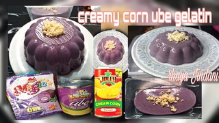 Mahilig ka ba sa ube? eto Bagong Recipe Creamy Corn Ube gelatin Recipe