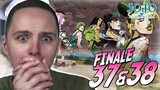The End of Jojo... | JoJo's Bizarre Adventure: Stone Ocean Part 6 Episode 37 & 38 Reaction