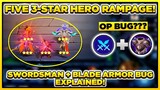 HAYABUSA BUG BLADE ARMOR ! 5-3 STAR HEROES ANAK MOONTON! Mobile Legends Bang Bang