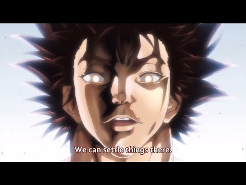 Yujiro Hanma vs Ryu Kaioh (Español Latino) Baki Temporada 2 capítulo 1 -  BiliBili