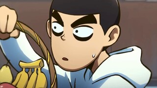 "Nine-Fingered Qin Demon: How can a parent come back empty-handed? Take this fruit basket!"