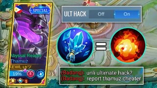 THAMUZ FLEETING TIME = ULTIMATE HACK!! 🔥🔥 | THAMUZ BEST BUILD 2022 | MLBB