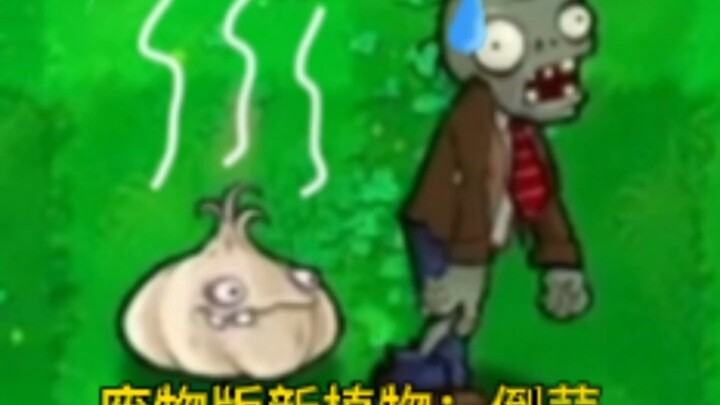 Waste-Version New Plant: Upside-Down Garlic