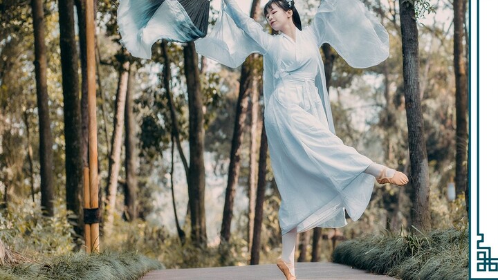 【Ziyi】Plum Snow Wine Sword Song ❈ Silk Fan【Original Choreography】
