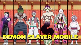 REVIEW SEMUA UPPER MOON & LOWER MOON DI GAME KIMETSU NO YAIBA MOBILE!