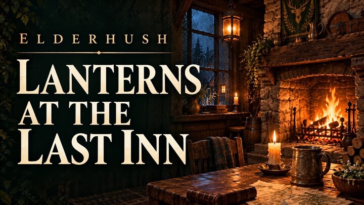 Lanterns at the Last Inn | Cozy Medieval Tavern Music for Reading, Writing & RPG