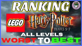 Ranking All Lego Harry Potter Years 5-7 Levels WORST to BEST