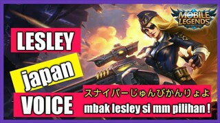 Lesley Japan Voice Mobile legends