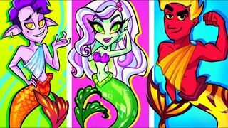 CEWEK BAIK VS JAHAT – Cara menjadi Terpopuler di Kalangan Teman || Kompilasi Mermaid Terbaik
