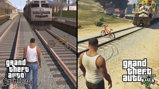 BMX GTA 5 VS BMX GTA SAN ANDREAS | MANA YG TERBAIK?