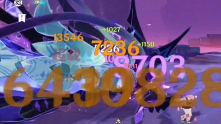 Encountered the Sky and Lumine siblings going all out during a dungeon run, so I decided to record t