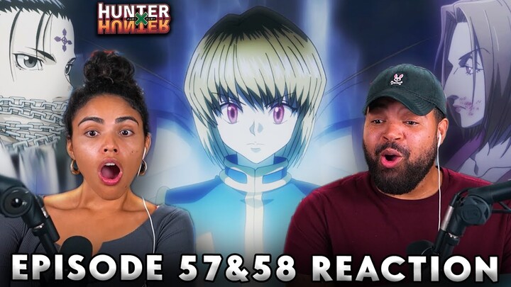 KURAPIKA FINALLY GETS CHROLLO! Hunter X Hunter Episode 57 and 58 Reaction