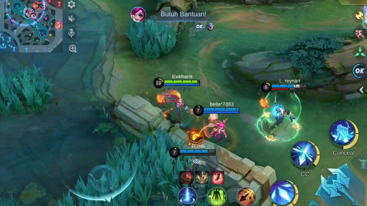 Wtf Miya Meratakan musuh dengan mudah - Mobile Legends