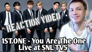 1ST.ONE - You Are The One Live at SNL TV5 (REACTION VIDEO)