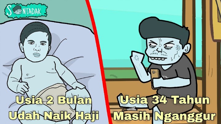 Perbedaan Pencapaian Lu Dan Pencapaian Orang Lain (Animasi Sentadak)