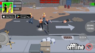 Street Knockout: 1 vs 6 Gang Fight ~ Game Android Offline ~ Gameplay Indonesia🔥
