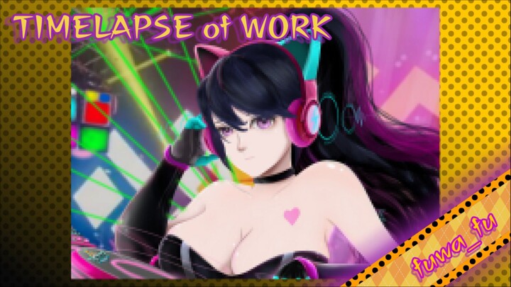 #KompetisiKreasiUnggahan5 kali ini aku menggambar pemain dj dari lords mobile 👊