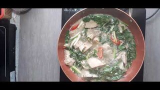 Mít non ôm lá cách nước cốt dừa. Món chay. Bếp cô tư tập 291?