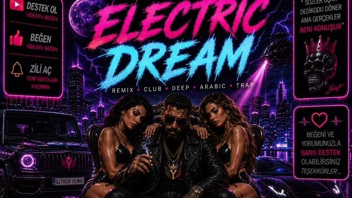 Electric Dream _ DJ Yusuf Yılmaz _ Turkish Cyber Festival House  #djyusufyilmaz