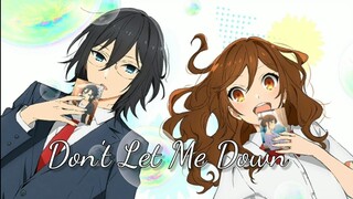 Horimiya [Amv] - Don't Let Me Down