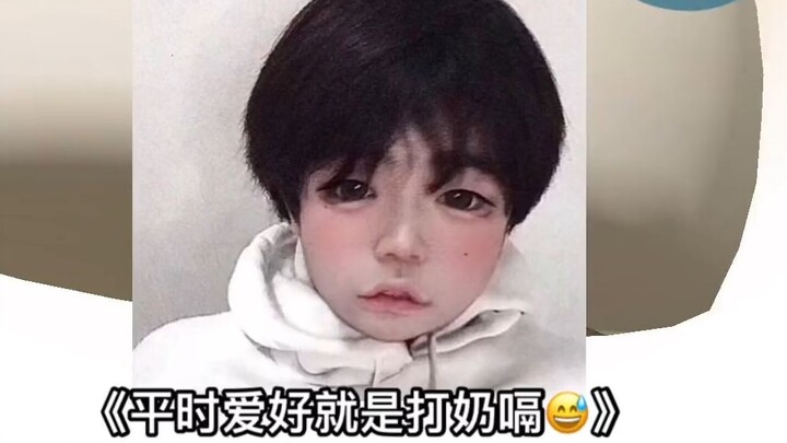 The cute “puppy” on the confession wall just loves burping like a baby.