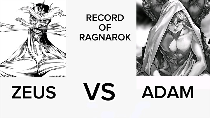 RECORD OF RAGNAROK RONDE 2 | ZEUS VS ADAM