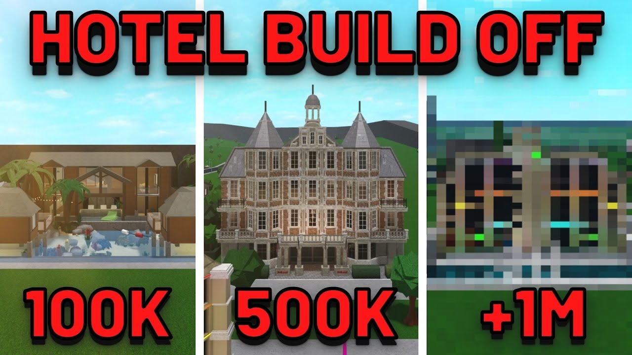 BUILDING A BLOXBURG HOTEL