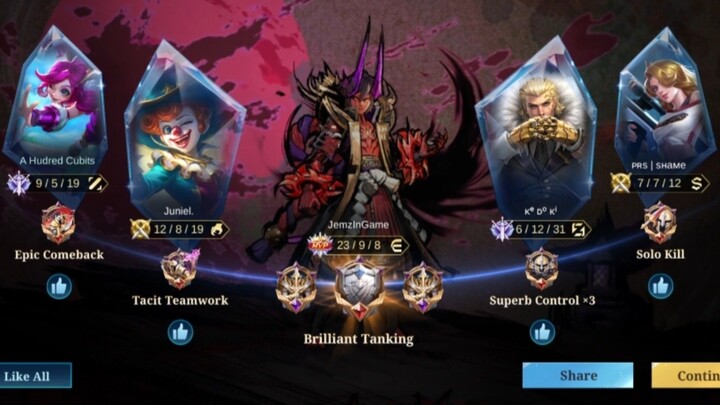 Di tayo mapitas mag isa kaya pinagtulungan |JemzInGame Dyroth Plays (37) | Mobile Legends