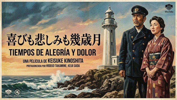 Tiempos de alegría y dolor 喜びも悲しみも幾歳月  (Keisuke Kinoshita) 1957 VOSE