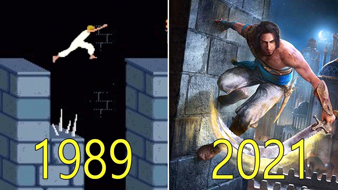 Evolution of Prince of Persia Games w/ Facts 1989-2022 