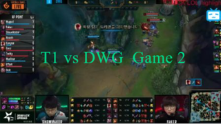 T1 vs DWG Highlights Game 2 5-2 #highlightgame