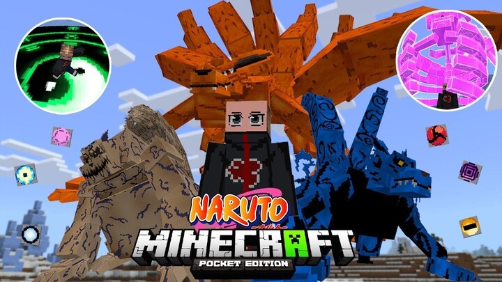 รีวิวแอดออน "นารูโตะสุดเจ๋ง" ใน Minecraft มือถือ?🔥 (Naruto) | Minecraft รีวิว Addon