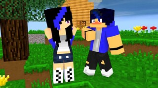 MEET LOVE MEME EIN AND EIN GIRLFRIEND COUPLE -MINECRAFT ANIMATION #shorts