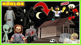 ADA GRANNY, SLENDERMAN, CHUCKY, ALIEN, JEFFTHEKILER, BERKUMPUL DI SATU RUMAH KHOROR! ROBLOX MIKOCIL