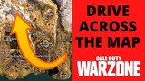 HOW BIG IS THE MAP in Call of Duty: Warzone? Drive Across the Map