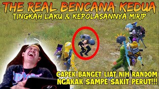 CAPEK BANGET LIAT RANDOM INI !!! TINGKAHNYA BUAT GUE INGAT BENCANA NGHAHA!!! PUBG Mobile