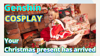 [Genshin,  COSPLAY]Your Christmas present has arrived