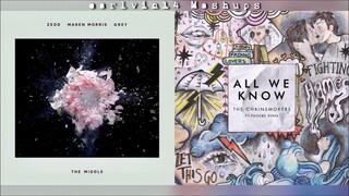 The Middle vs. All We Know (Mashup) - Zedd & The Chainsmokers - earlvin14 (OFFICIAL)