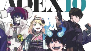 ภาพแสดงความยินดีจากปรมาจารย์มังงะ JUMP ในวันครบรอบ 10 ปีของ "Blue Exorcist"!