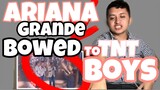 Ariana Grande BOWED to TNT BOYS at The Late Late Show with James Corden| And I am telling you