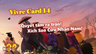 [Vivre Card 14]. Quyết tâm ra trận! Xích Sao Cửu Nhân Nam!