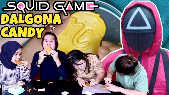 SQUID GAME: DALGONA CANDY . GULA SIAPA PATAH, KENA TEMB@K!!