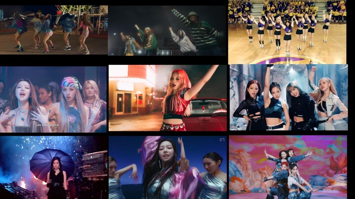 9 MV hit đình đám của KPOP cùng lúc phát, rốt cuộc ai mới là người “bùng nổ” nhất?