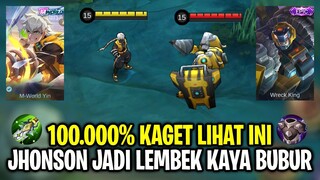 Edan! baru kali ini lihat jhonson jadi lembek (Yin Vs Jhonson)