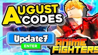 New "Update 7 Working Codes 2021 in Anime Fighters Simulator