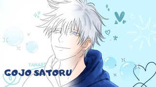 FANART GOJO SATORU ANIME JUJUTSU KAISEN